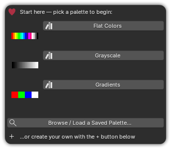 Preset browser
